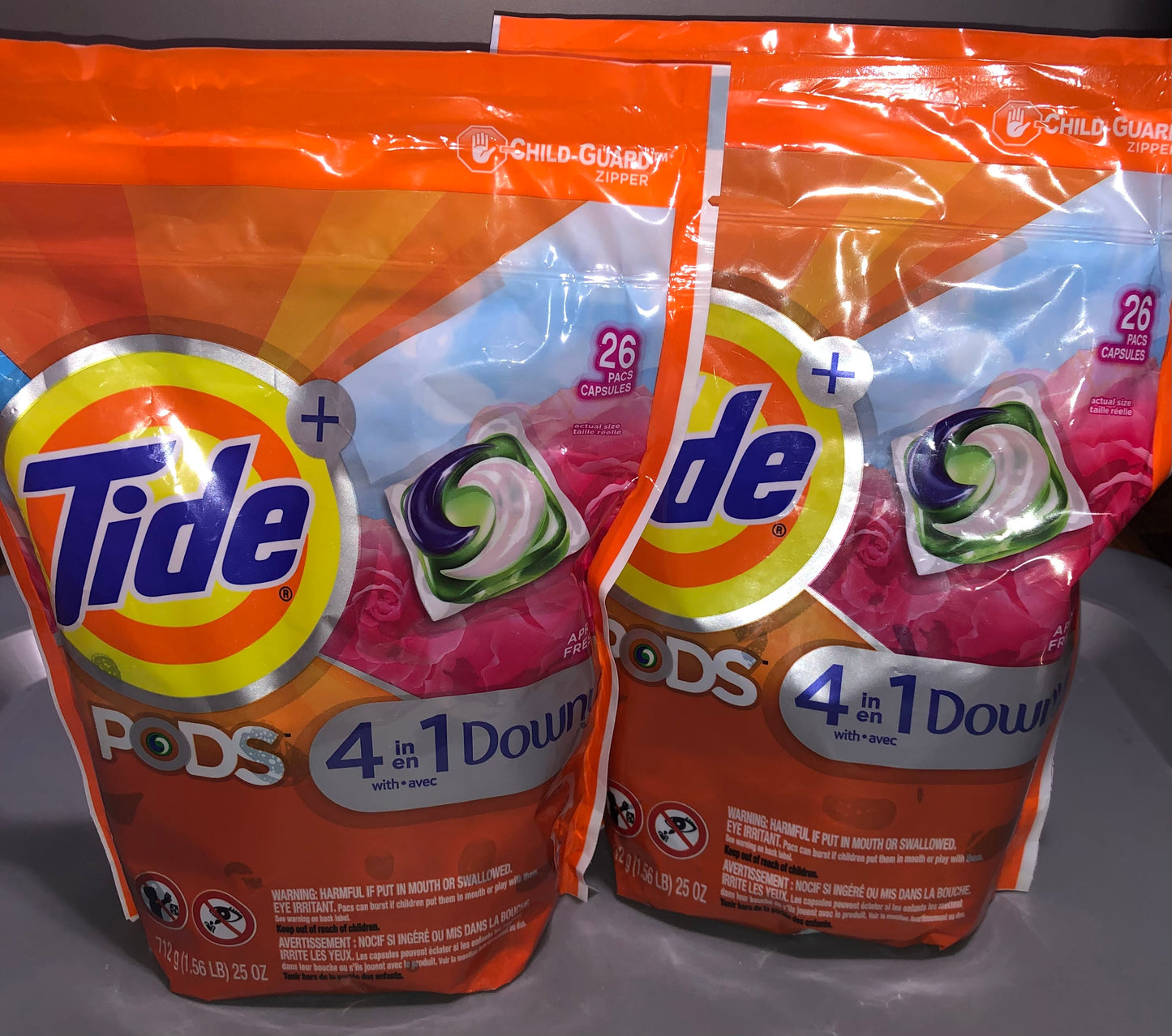 Tide Pods 4 in 1 Downy