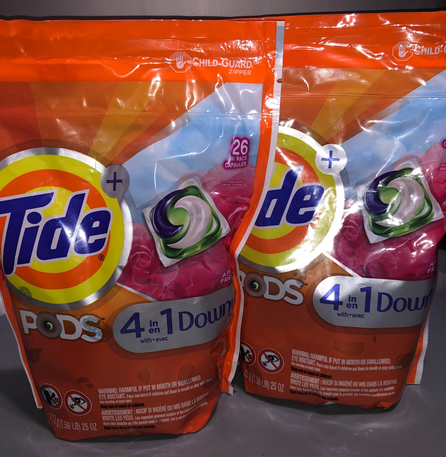 Tide Pods 4 in 1 Downy